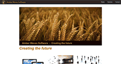 Desktop Screenshot of amberwaves.com